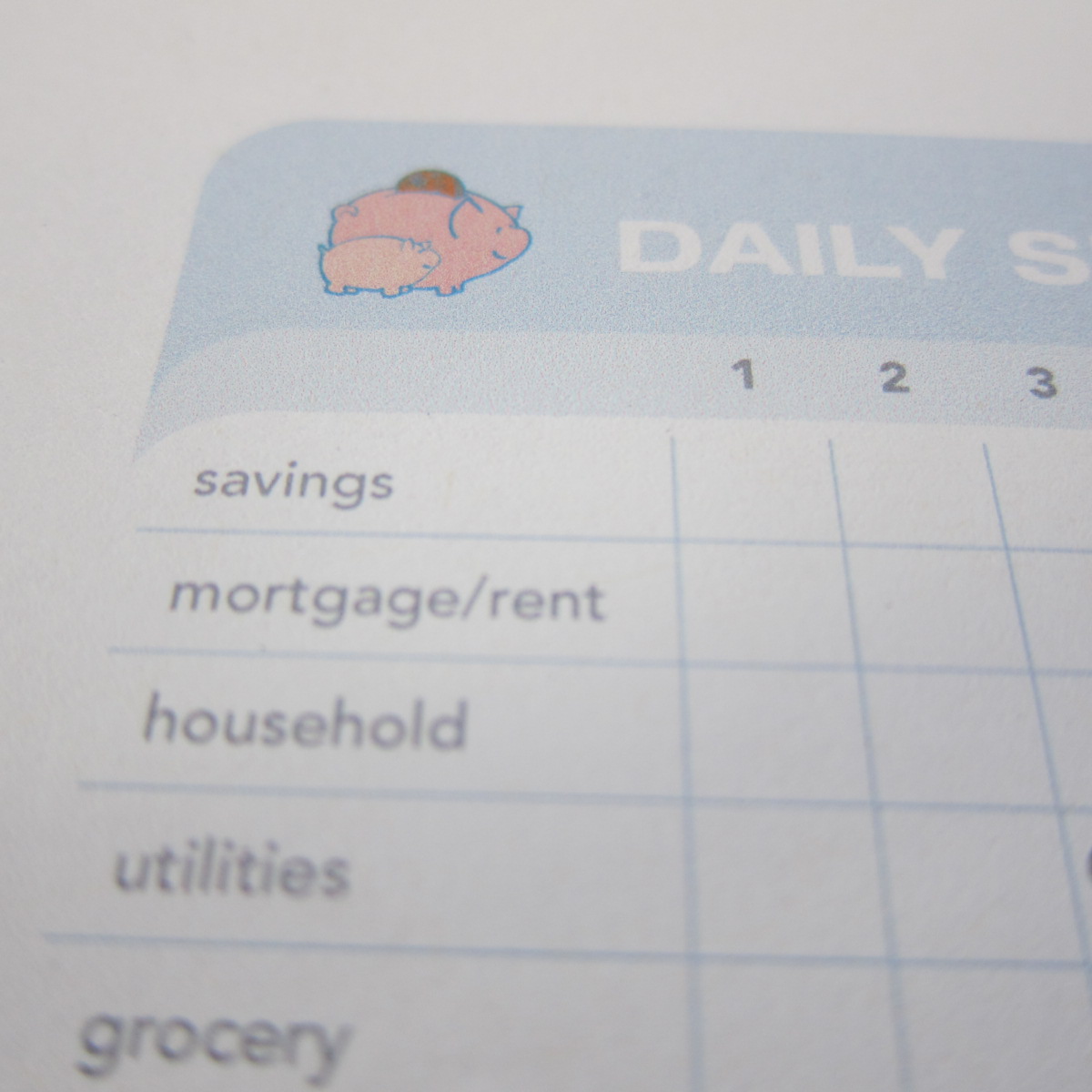 Free Printable Budget Chart To Record Your Daily Expenses