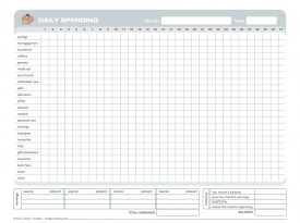 Saving Money Chart Free